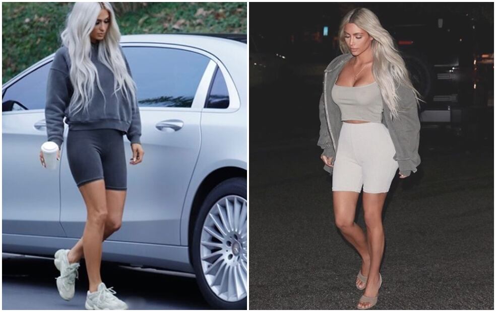 La espectacular transformación de Paris Hilton en Kim Kardashian