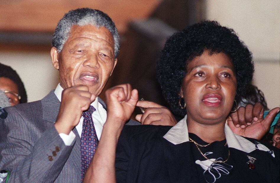 La dura historia de amor de Nelson y Winnie Mandela