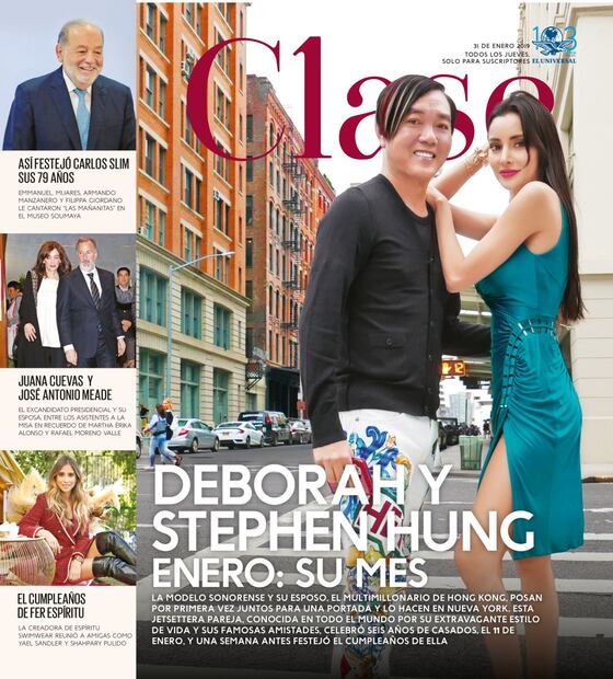 Deborah Hung y su esposo Stephen viven su mejor época