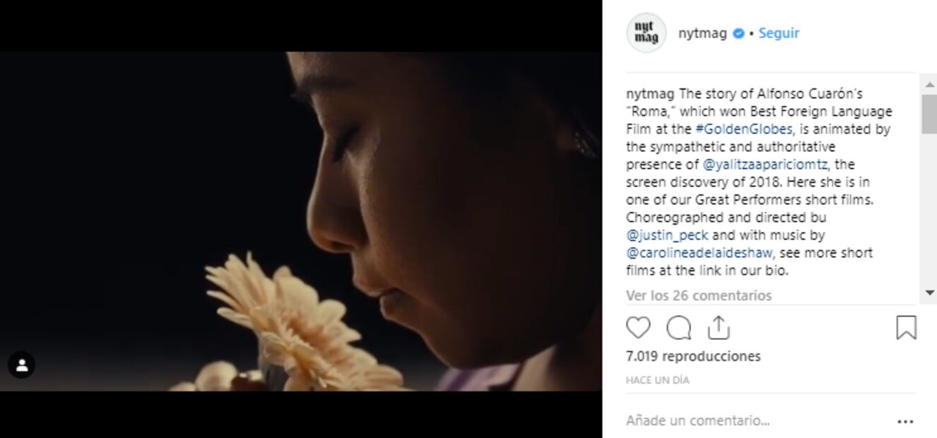 VIDEO: El nuevo cortometraje de Yalitza Aparicio que tienes que ver