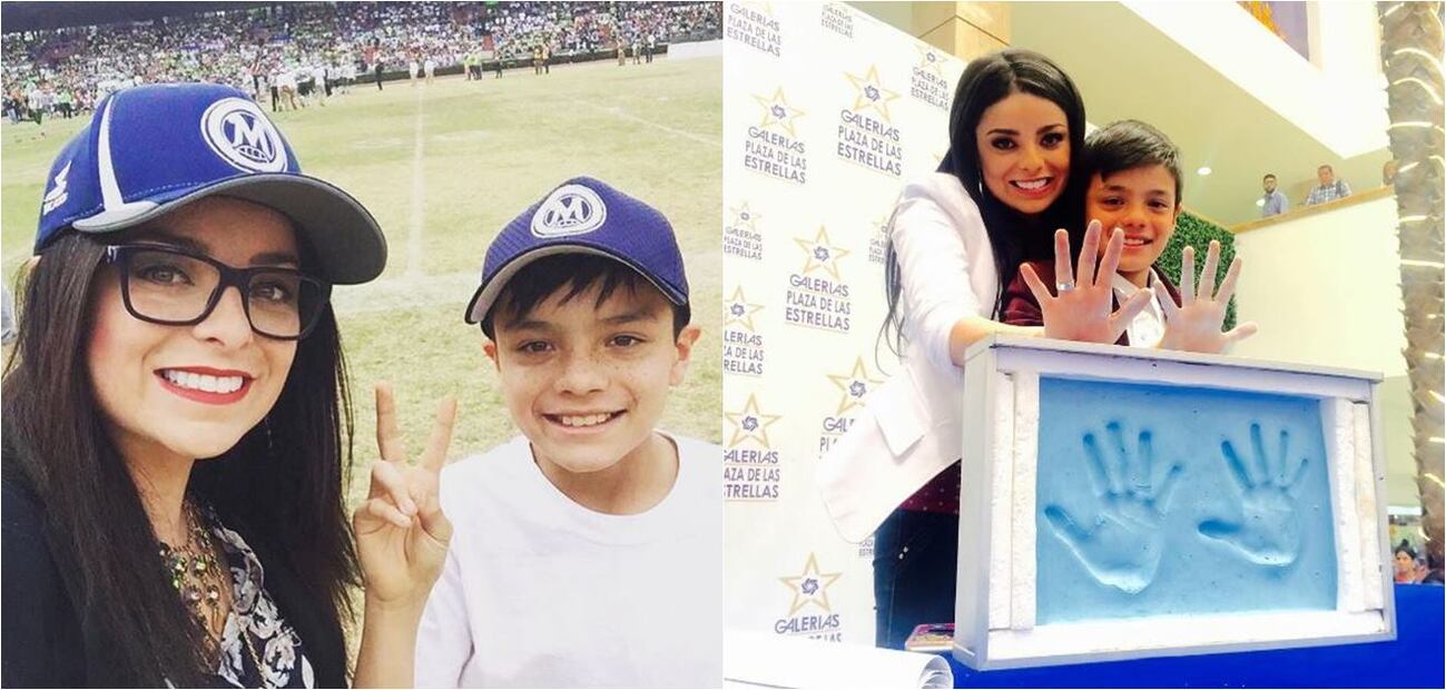 Las mejores FOTOS de Violeta Isfel y su hijo Omar