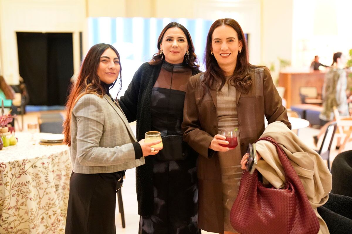 Areli Morales, Angela Pérez y Ashanti Sánchez. (Foto: Leonardo Gómez)