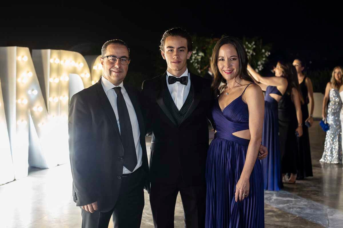 Luis Martínez, José María Martínez e Ivonne Oliver. (Foto: Esteban Torreblanca)