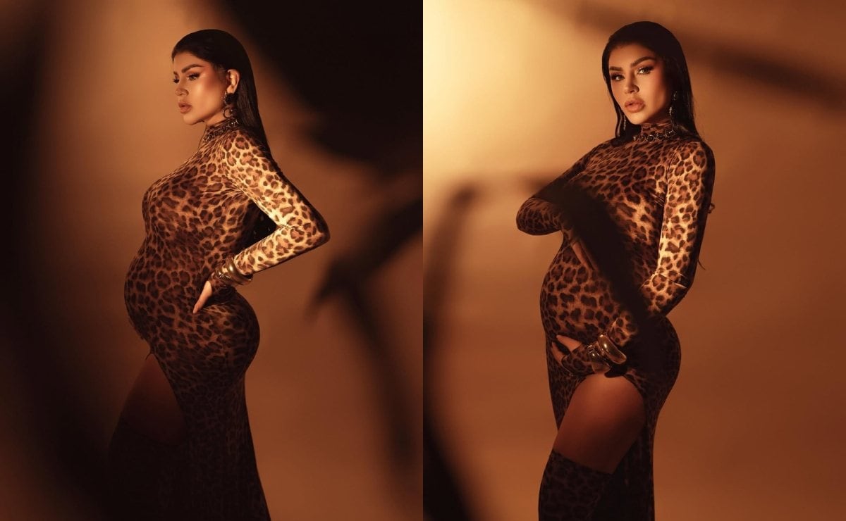 Mariana González presumió su baby bump / Foto: Instagram @marianagp01, @luistapiaphoto