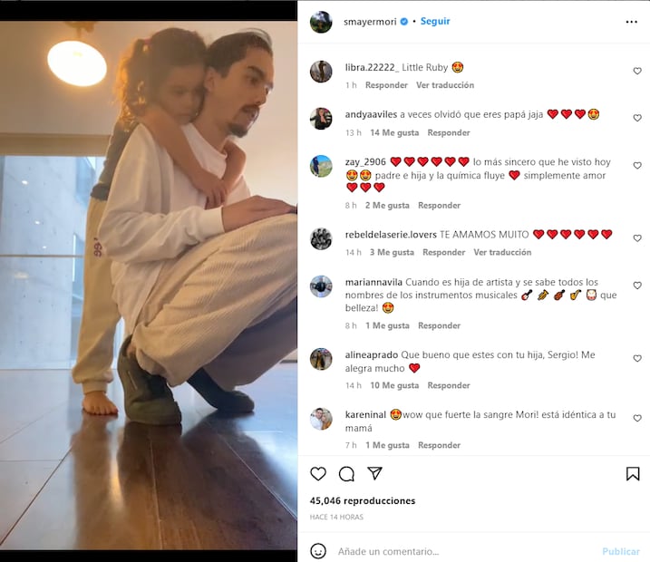 Sergio Mayer Mori finalmente ve a su hija Mila y Natália Subtil lo tacha de 'vergonzoso'