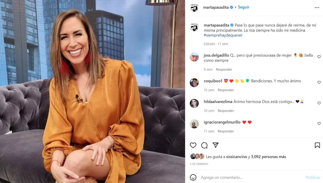 Marta Guzmán, sin pelo, comparte primera foto en su lucha contra el cáncer