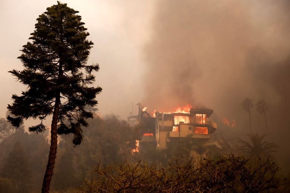 Pacific Palisades, una de las zonas de Los Ángeles afectada por incendios / Foto: EFE