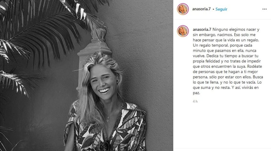 La nueva novia de Enrique Ponce habría dedicado mensaje a Paloma Cuevas 