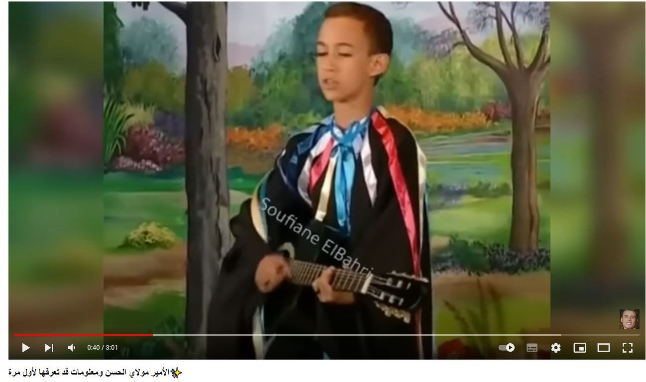 El video de Mulay Hassan, heredero del trono de Marruecos, que deja en el olvido a su mamá, Lalla Salma, la princesa desaparecida