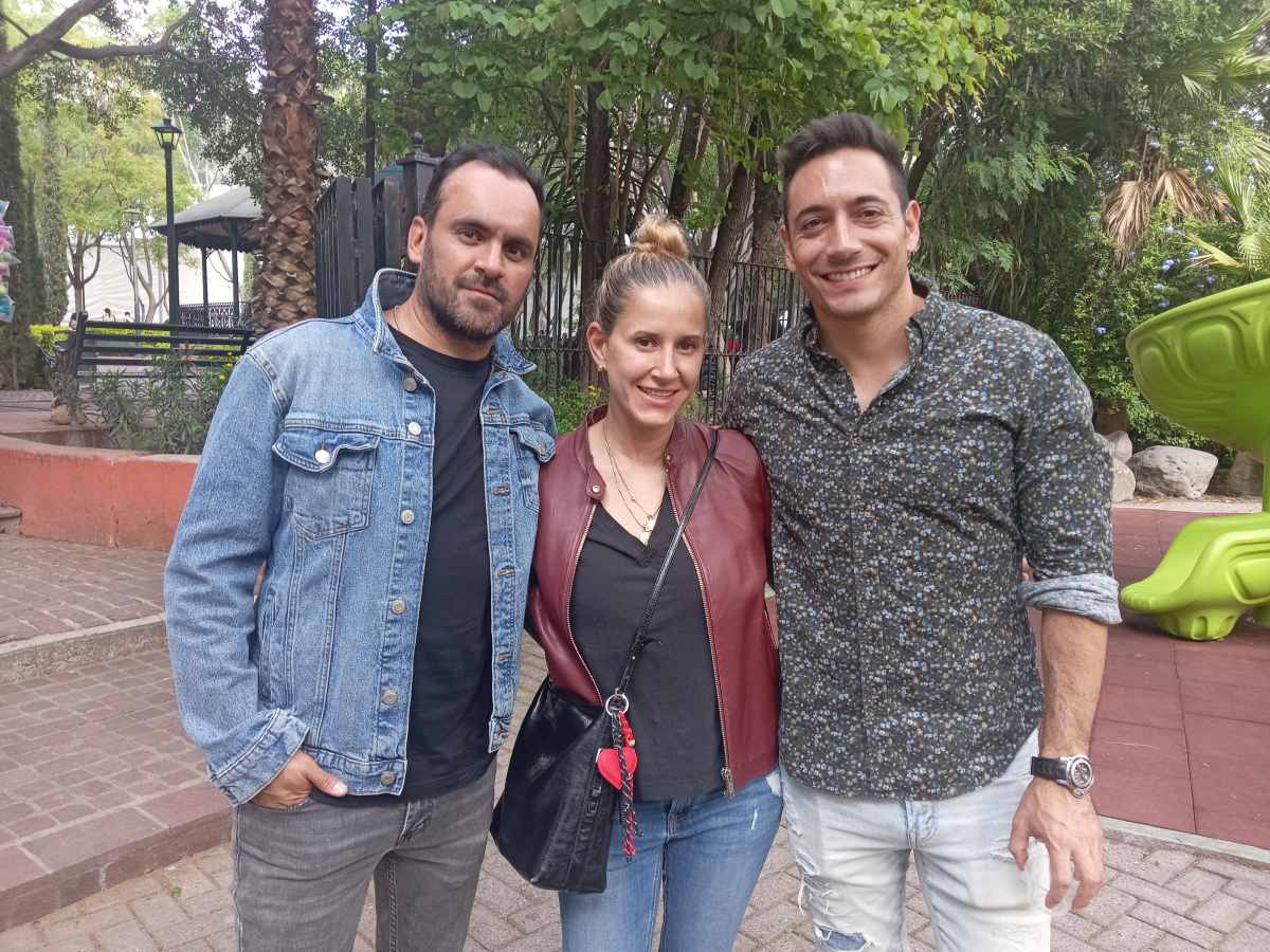José Carlos Castilla, Gael Menéndez y Tomás Beamonte. (Foto: Emilio Farfan)