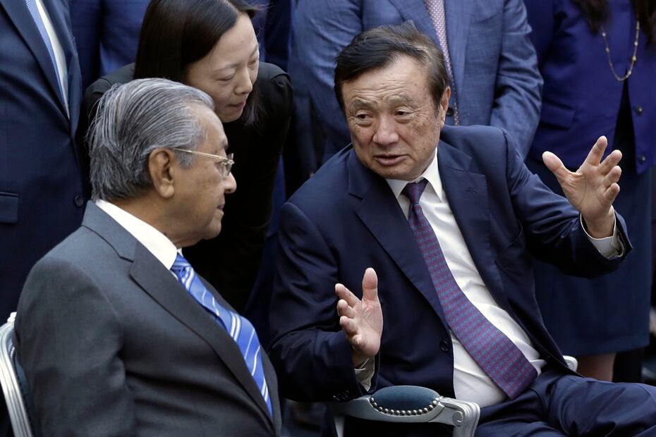Él es Ren Zhengfei, CEO de Huawei