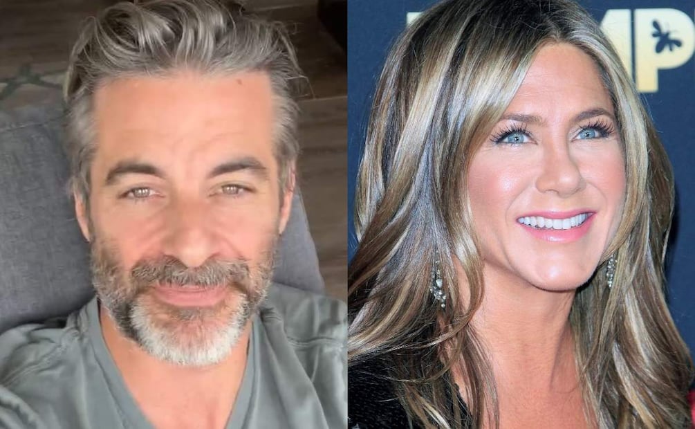 Jim Curtis y Jennifer Aniston / Fotos: Instagram - EFE
