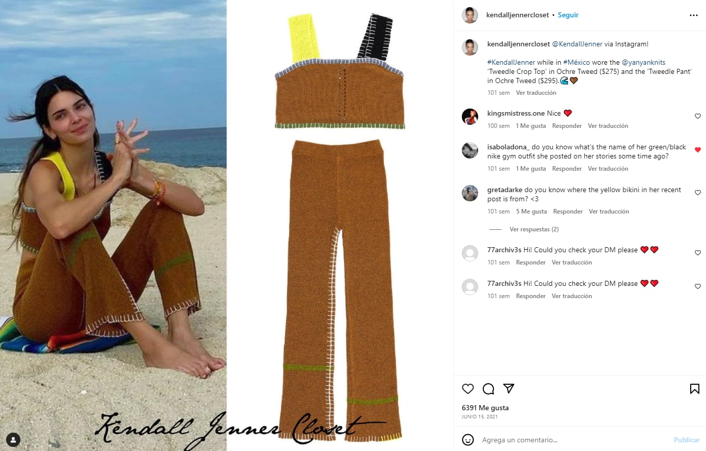 La actriz de Marvel, Gemma Chan y la socialité Kendall Jenner son lde as principales exponentes de la marca en Hollywood / Instagram