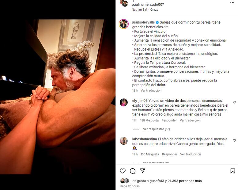 Juan Soler/Instagram