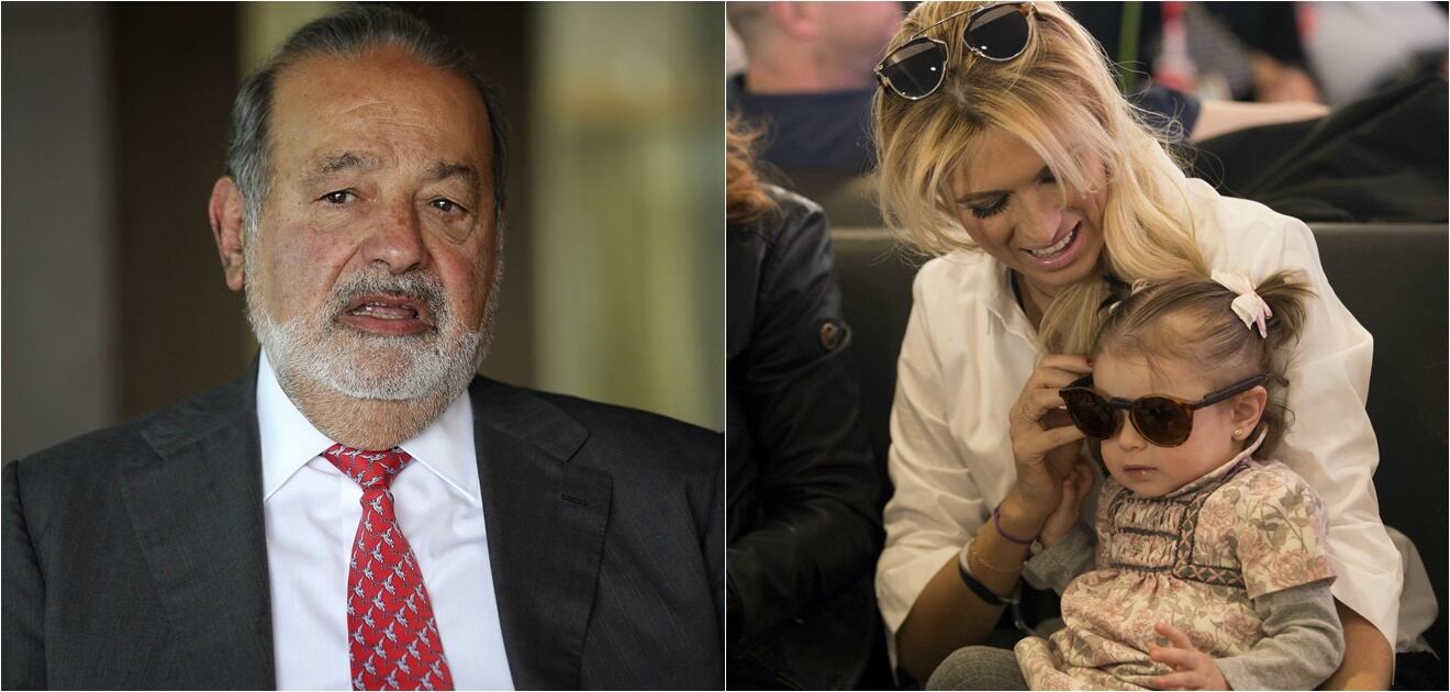 <p>Marielle, hija de Carlos Slim Domit y María Elena Torruco es la nieta menor del magnate mexicano, este año cumplirá tres añitos. <strong>(Fotos: Archivo Clase)</strong></p>

