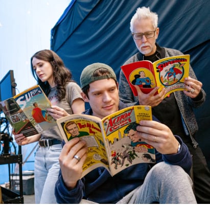 David Corenswet en el rodaje de 'Superman' / Foto: Instagram