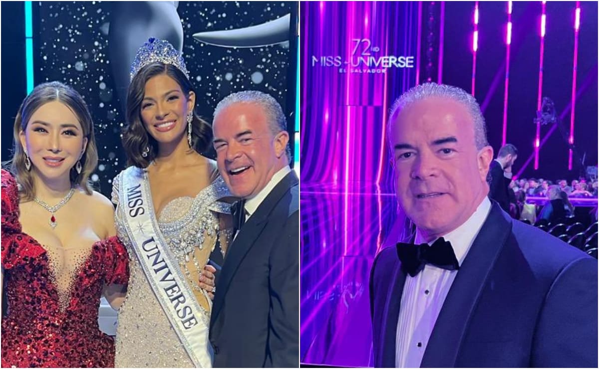 Anne Jakapong, el empresario Raúl Rocha Cantú y la Miss Universo Sheynnis Palacios / Twitter: @RaulRochaCantu
