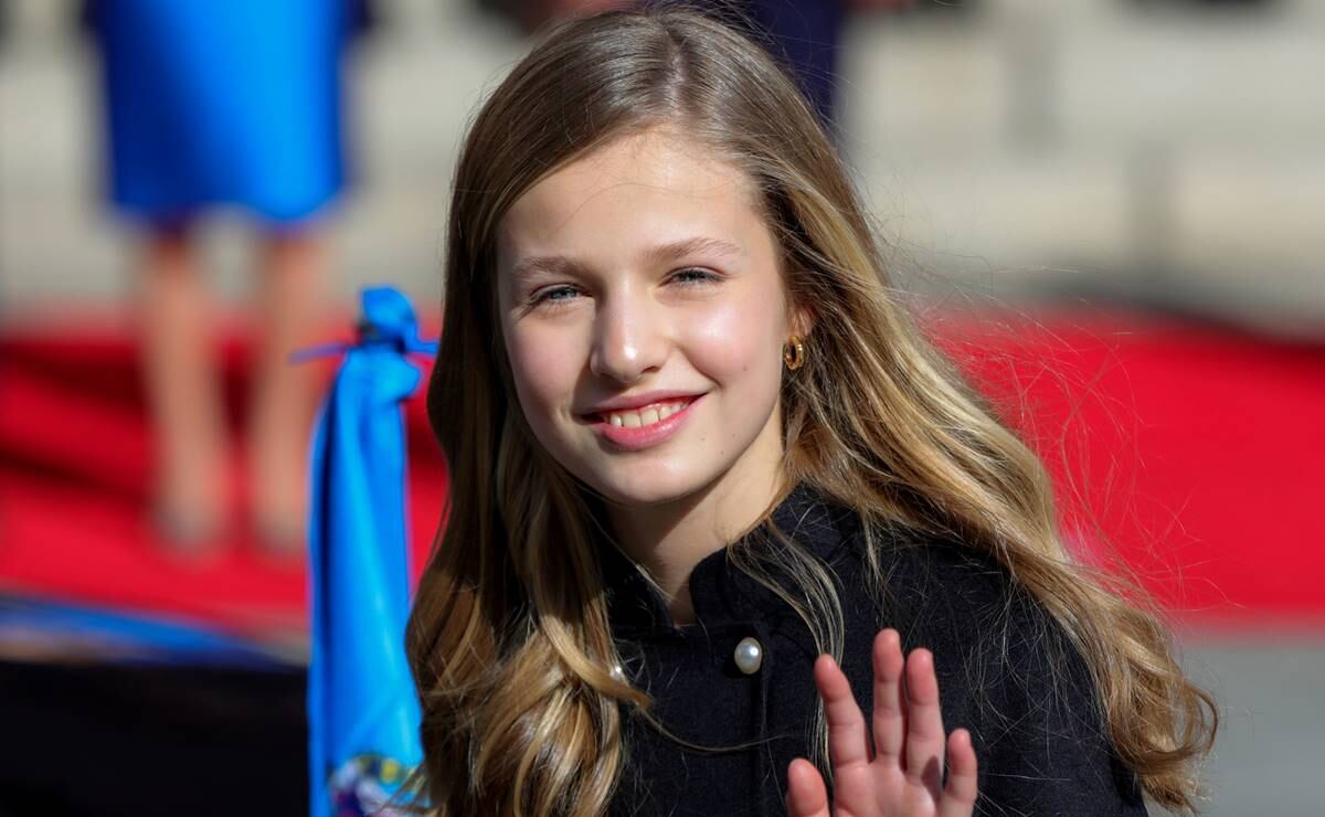Leonor de Borbón, lista para su primer acto en solitario como princesa heredera