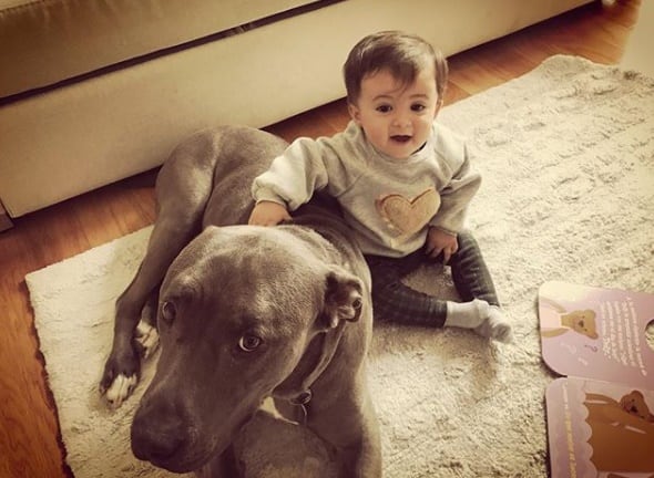 Las fotos más tiernas de Lúa Guerra Vega en su primer año