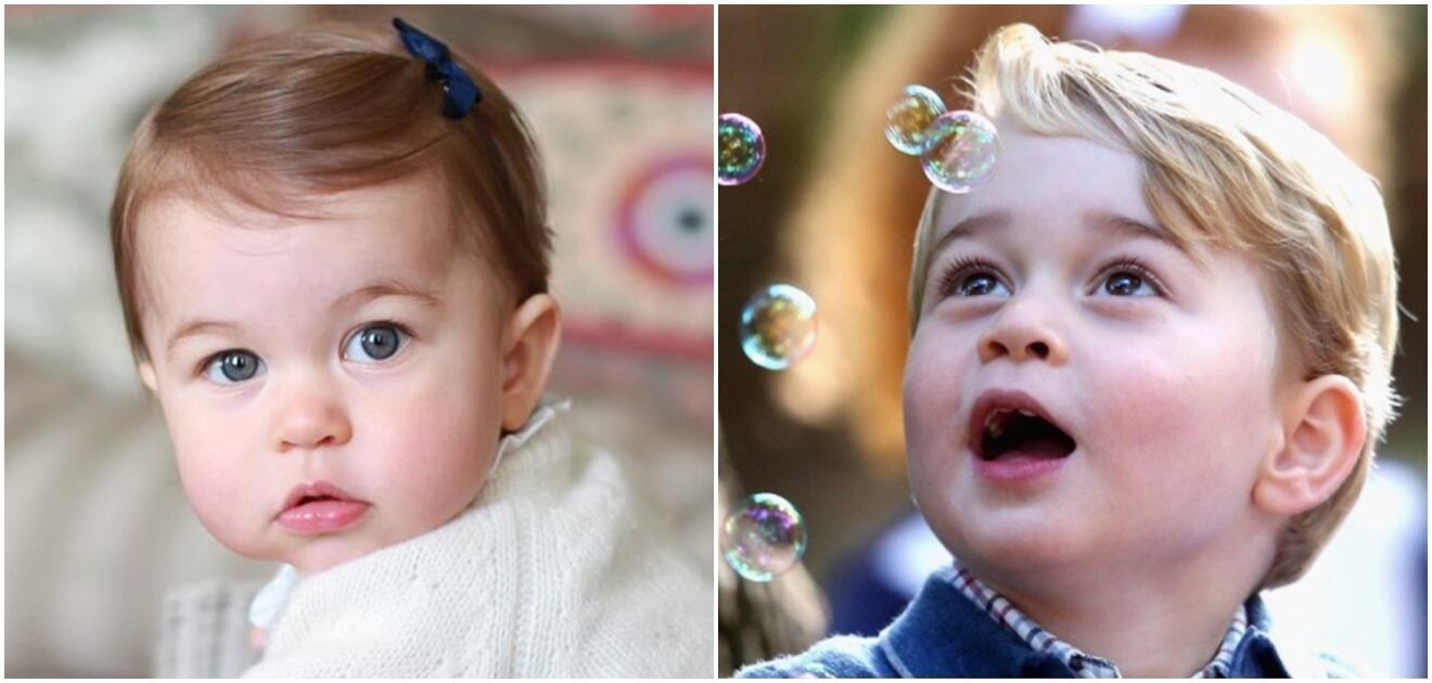Los pequeños príncipes acapararon la atención durante la llegada de Kate Middleton y el príncipe William a Polonia (Foto: Archivo El Universal/Agencias/Casa Real Británica)