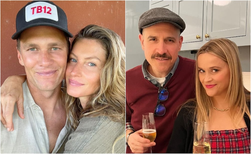 Niegan romance de Tom Brady y Reese Witherspoon, "Completamente falso"