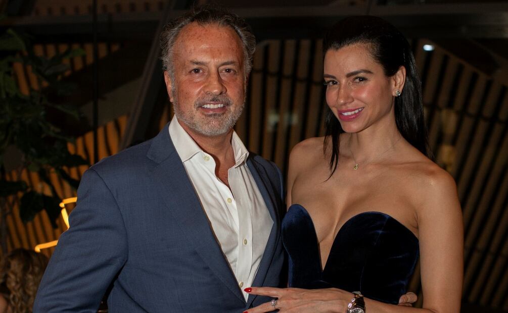 Ernesto Zedillo Jr. junto a Zya Barceló. (Foto: Esteban Torreblanca para CLASE)