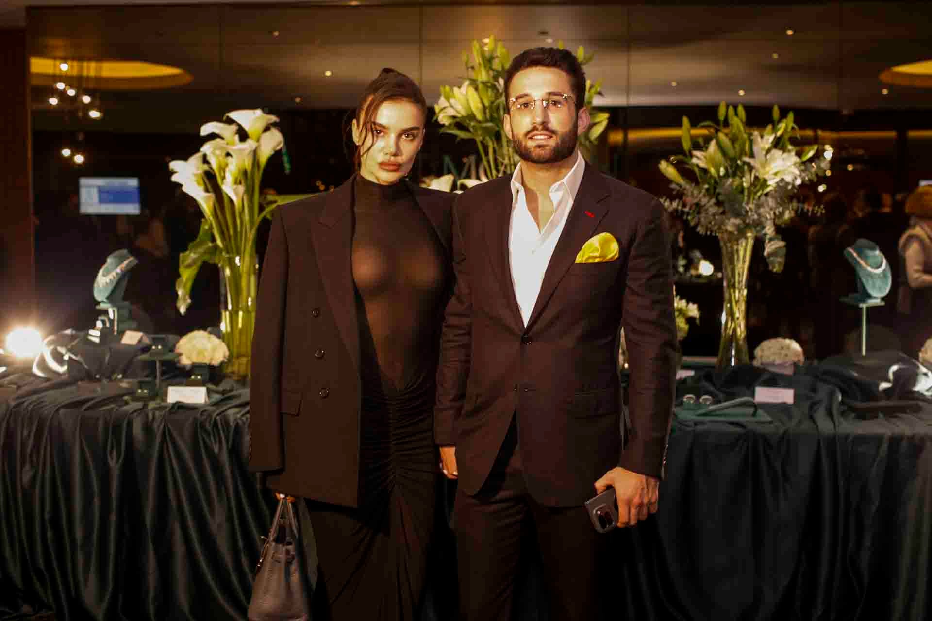 Sandra Jovanovska y Andrés Sulaimán. (Foto: Esteban Torreblanca)