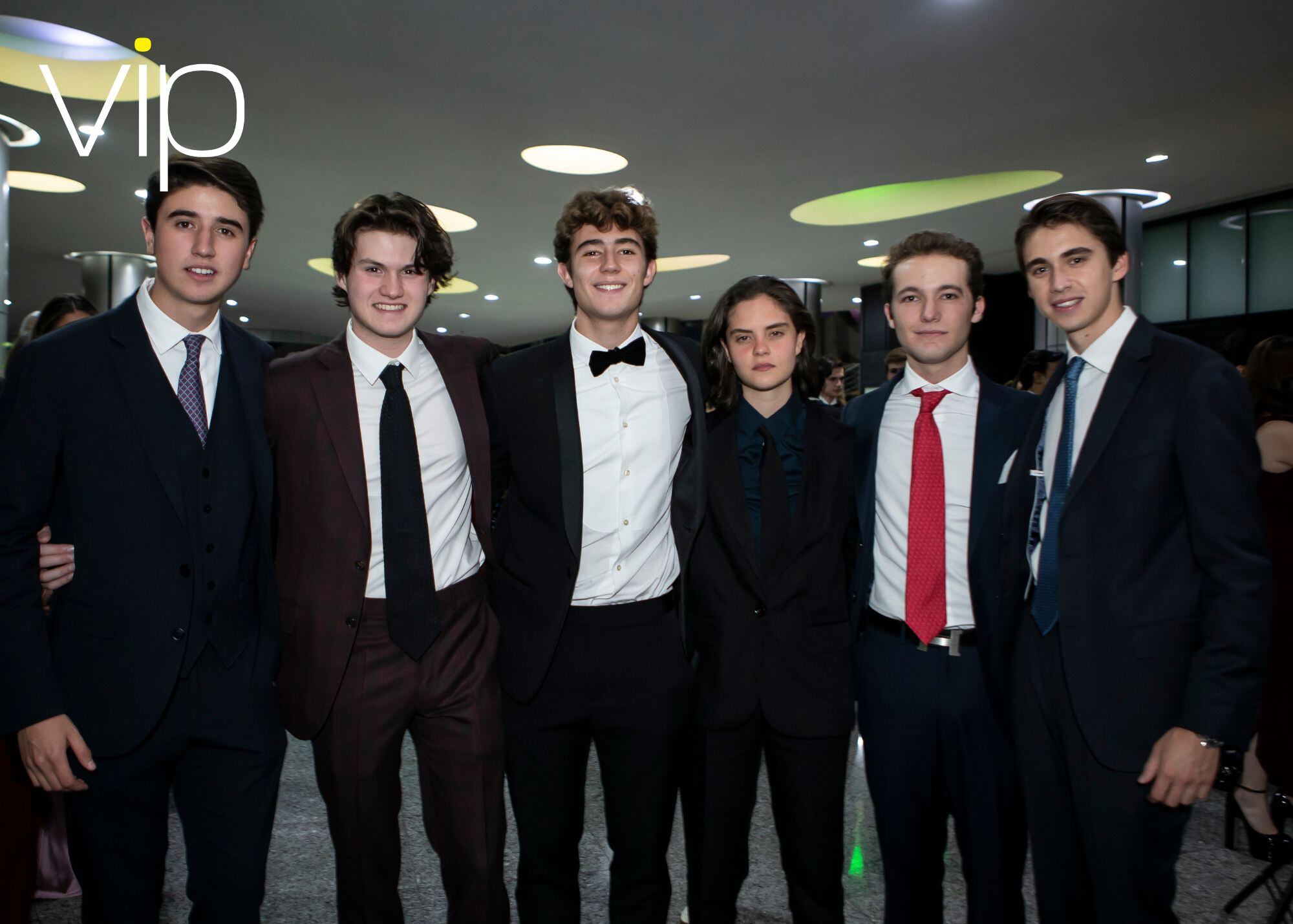 Carlos Castilla, Rodrigo Cantú, Carlos Autrey, Miranda Baillères, Cayetano Blanco y Eucario González. (Foto: Esteban Torreblanca)