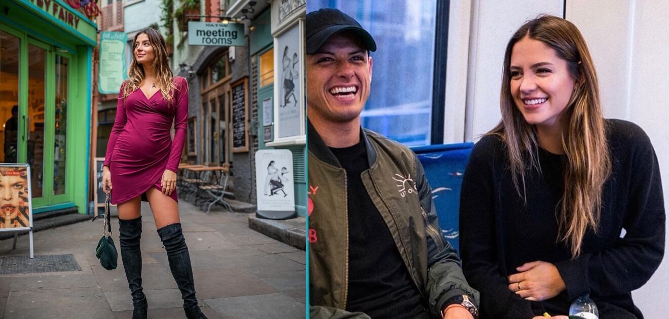 Sarah Kohan, novia del “Chicharito”, da pistas de cuántas semanas tiene de embarazo  