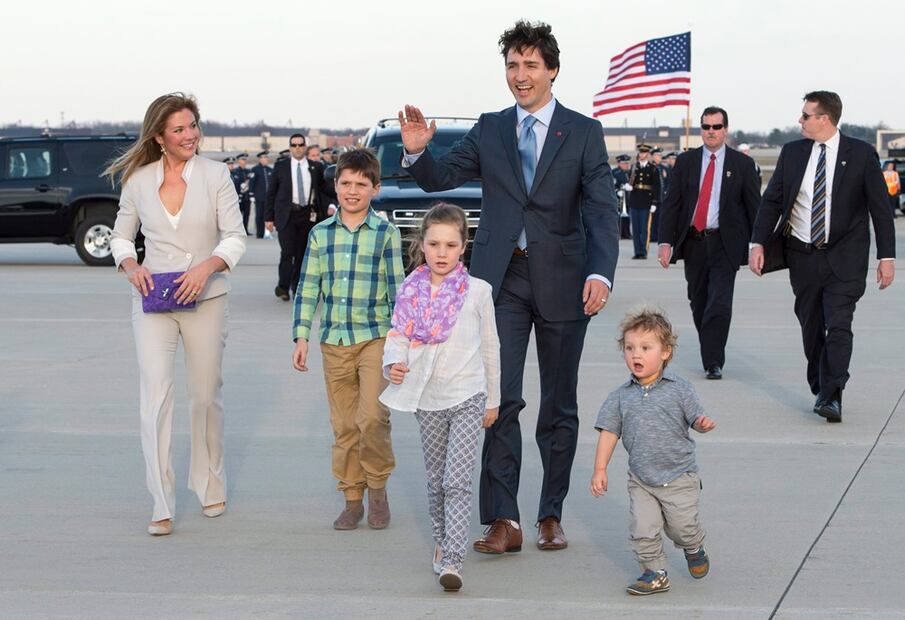 Conoce a la familia de Justin Trudeau