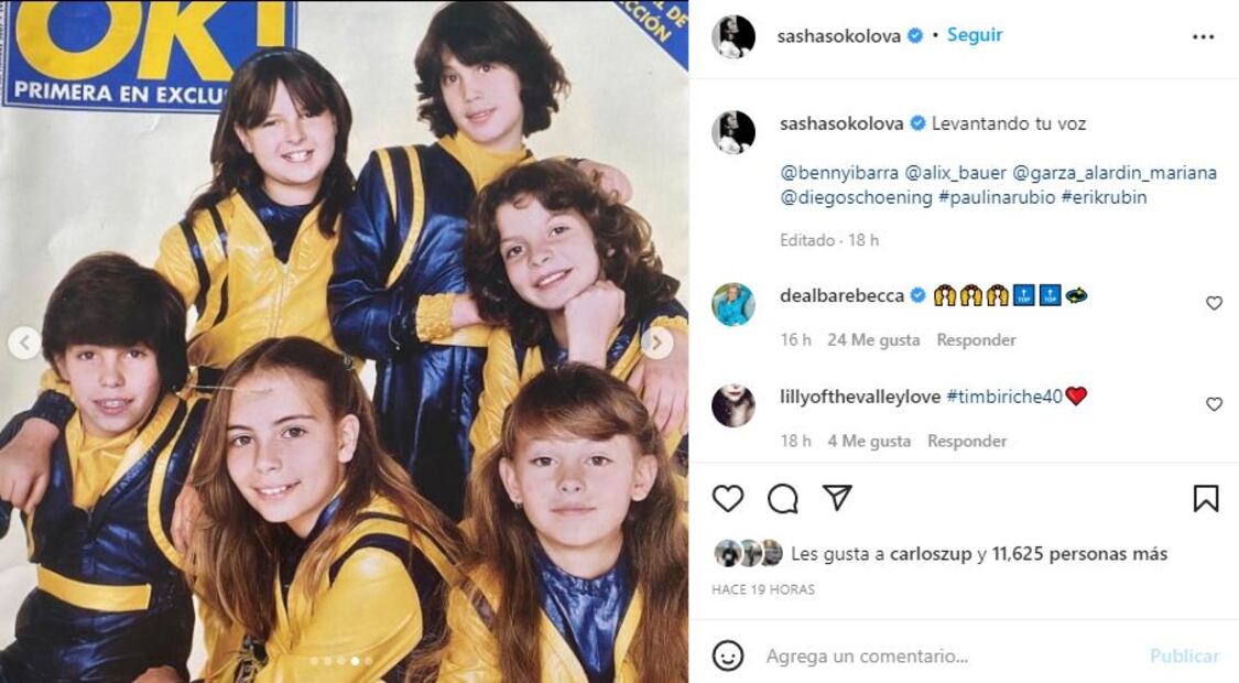 Sasha Sokol reaparece tras anunciar que demandará a Luis de Llano