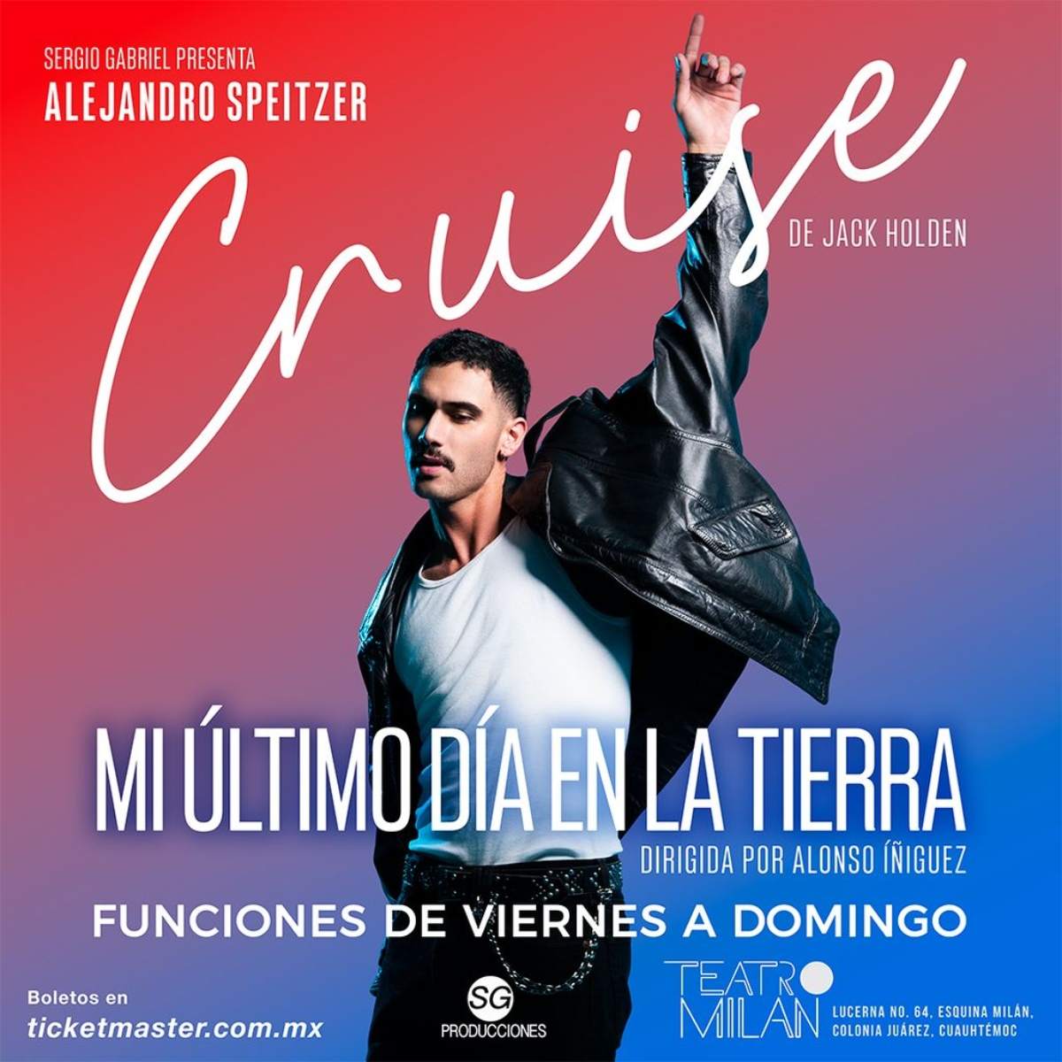 Alejandro Speitzer en 'Cruise' / Foto: Cortesía