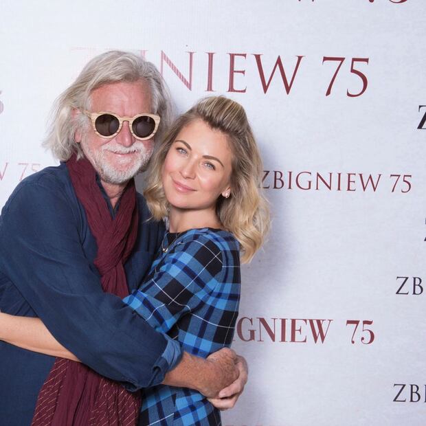 Foto: Ludwika Paleta celebra a su papá con una emotiva fotografía