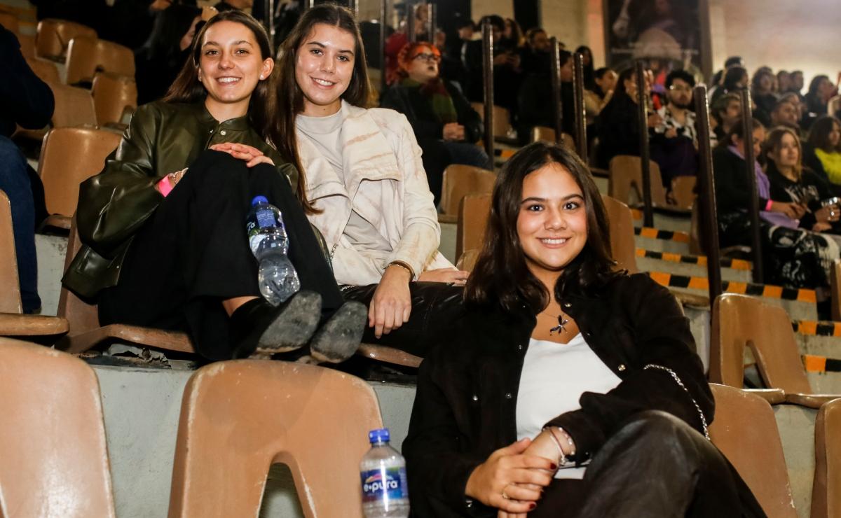 Maite Lazo, Lorea González y Paula Hernández / Foto: Esteban Torreblanca