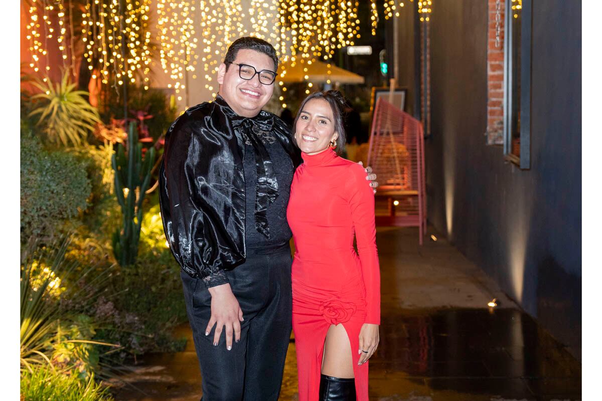 Jorge Valdés y Daniela Flores.  (Foto: Héptor Arjona)
