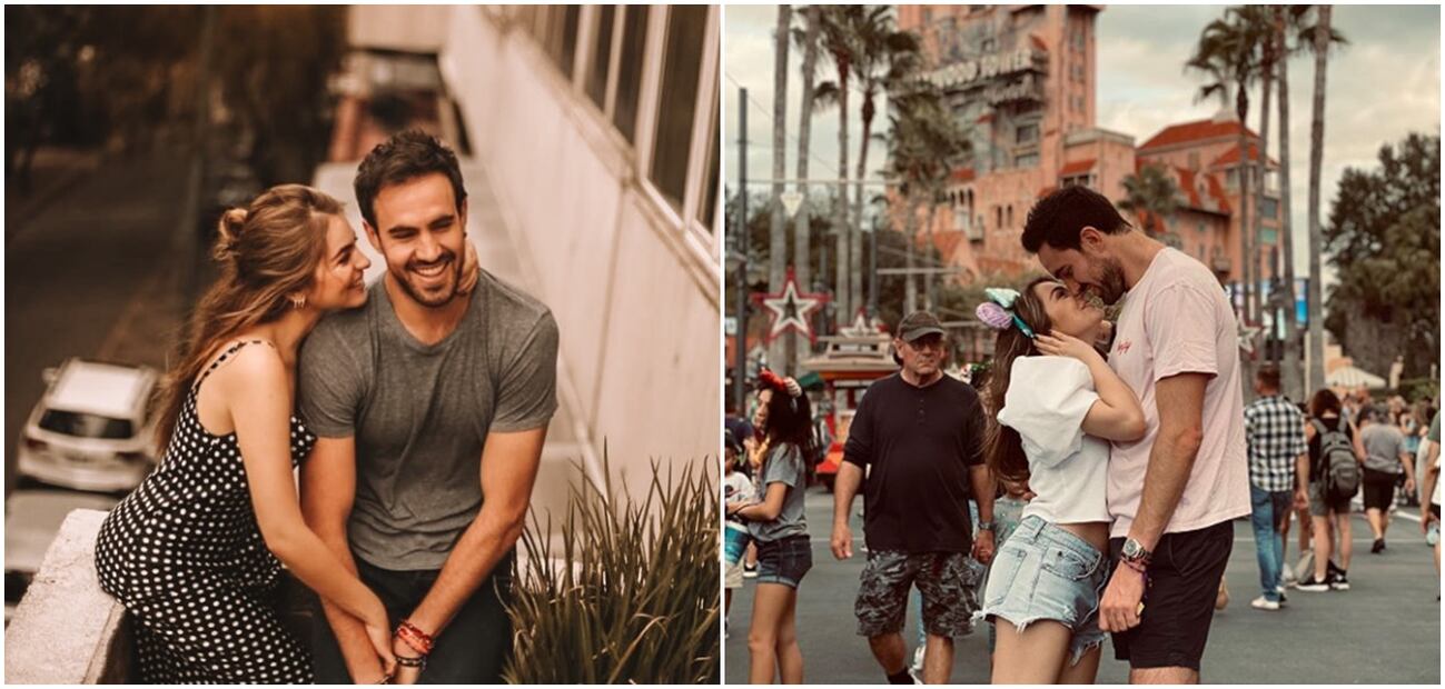 Pablo Bernot y Sofía Castro / Fotos: Instagram