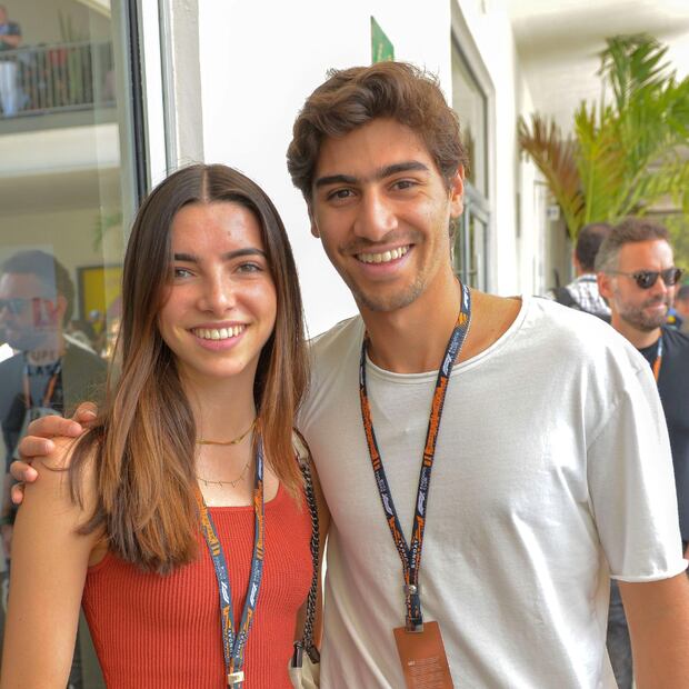 Alejandro Elias Slim y Priscilla Ballesteros / Foto: Archivo Revista Clase