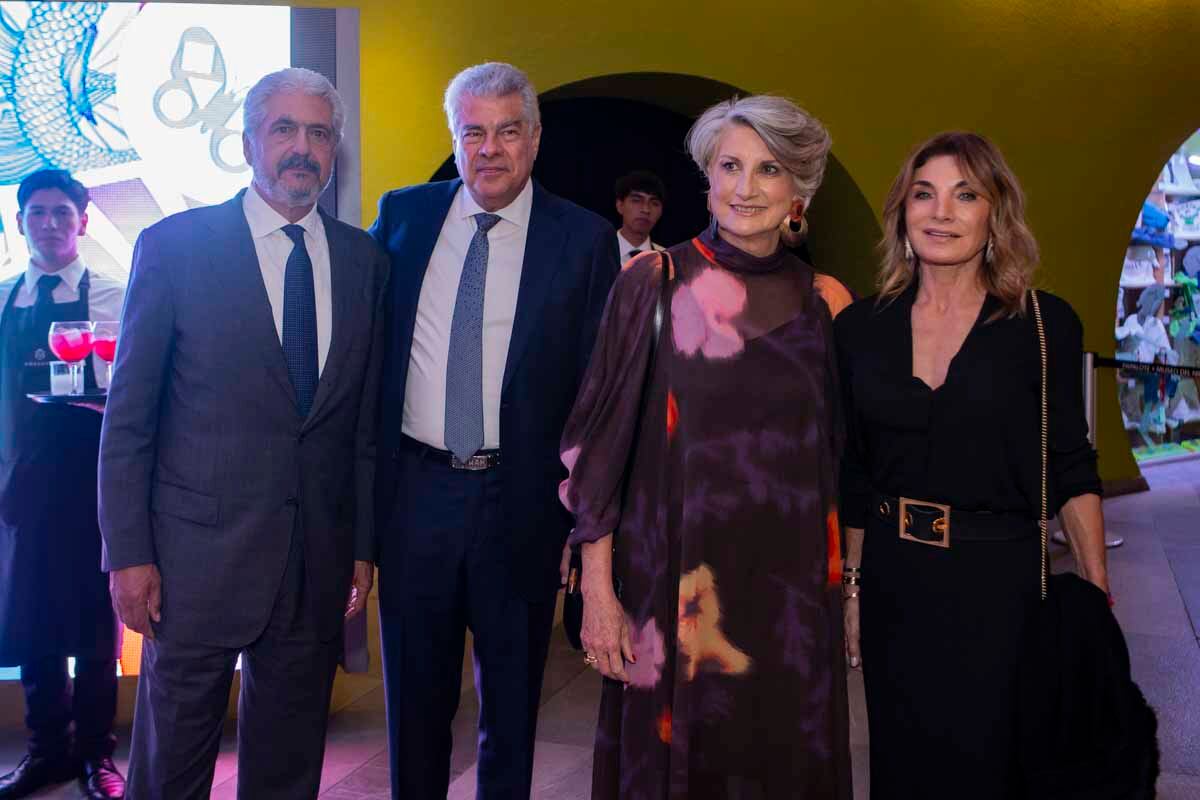 Javier Miguel, Mauricio Amodio, Dolores Béistegui y Marinette Checa de Miguel. (Foto: Esteban Torreblanca)