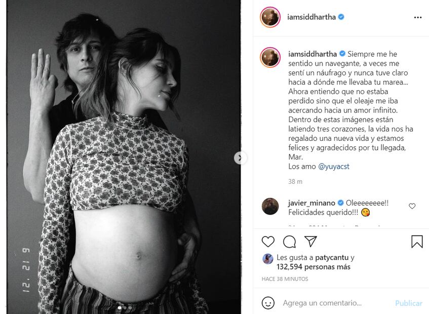 El hermoso video de Yuya y Siddhartha y su tierno embarazo 