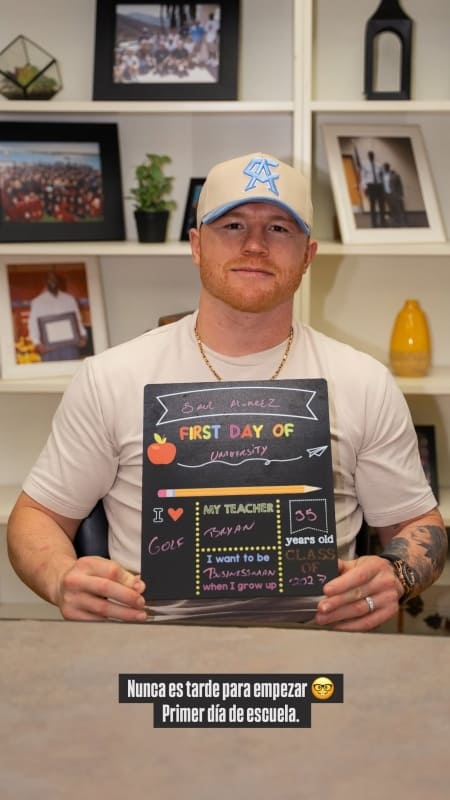 Saúl 'Canelo' Álvarez / Foto: Instagram