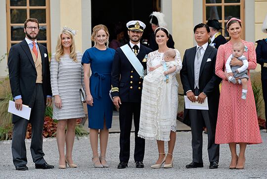 Así fue el bautizo del príncipe Alexander de Suecia