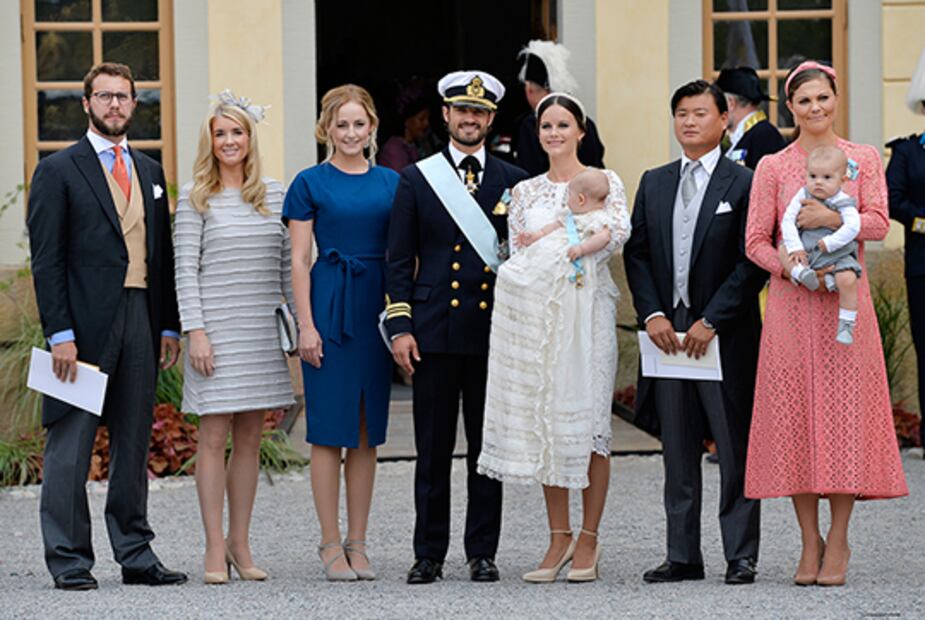 Así fue el bautizo del príncipe Alexander de Suecia