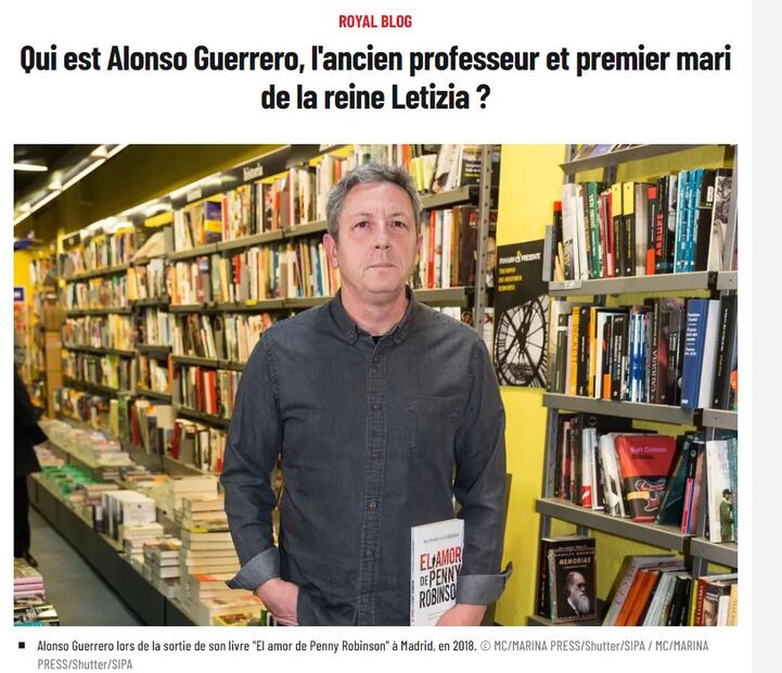 La sorprendente reaparición de Alonso Guerrero, el exesposo de Letizia de España 