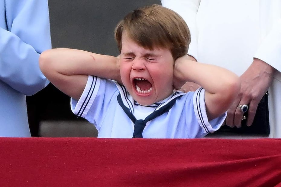 Las caras del príncipe Louis en el Jubileo de Isabel II se roban el show