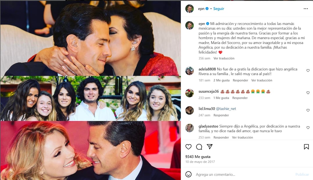 Enrique Peña Nieto/Instagram.