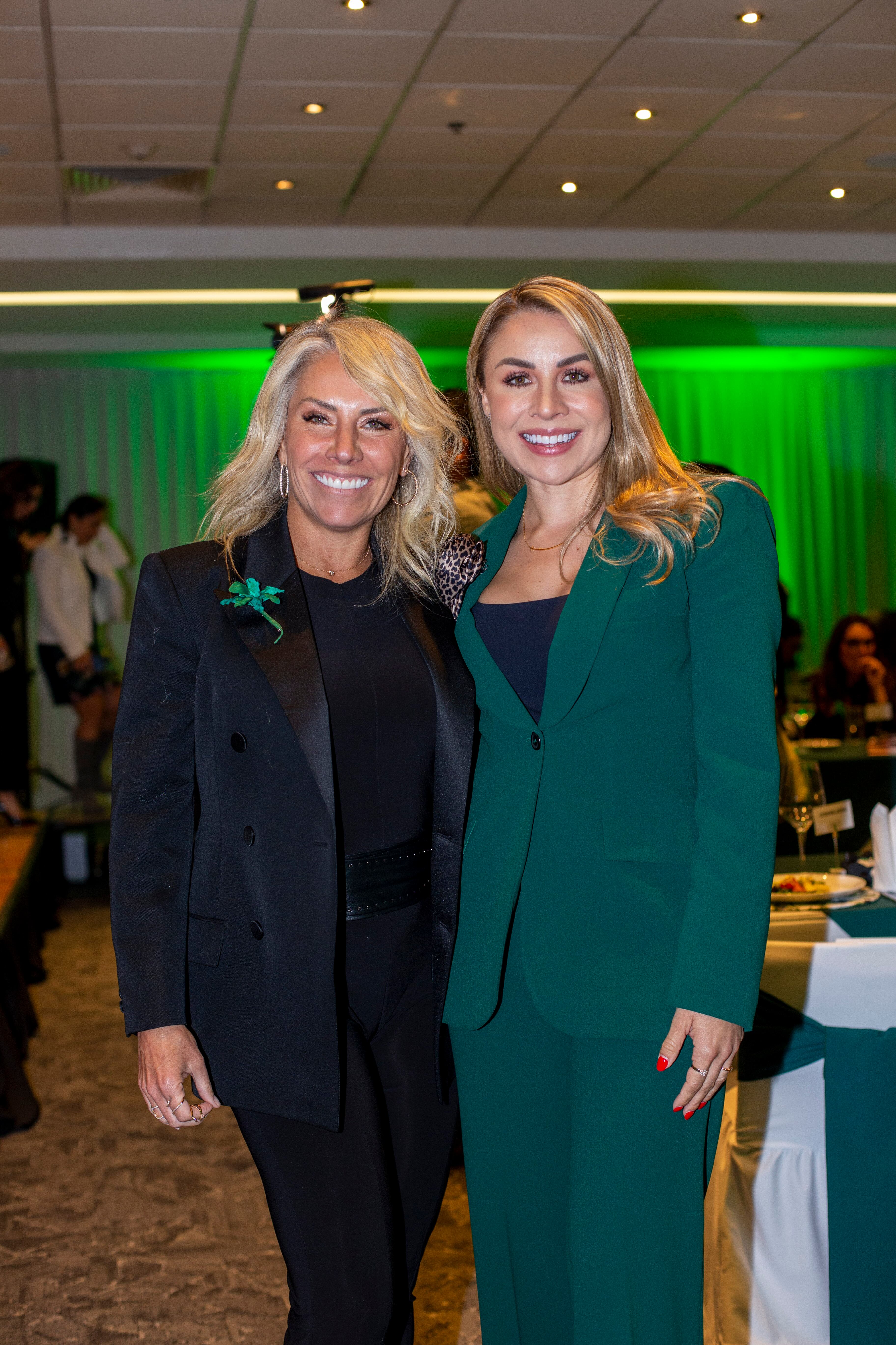 Lily Duclaud y Blanca Becerril. (Foto: Edgar Silva Fuentes S.)