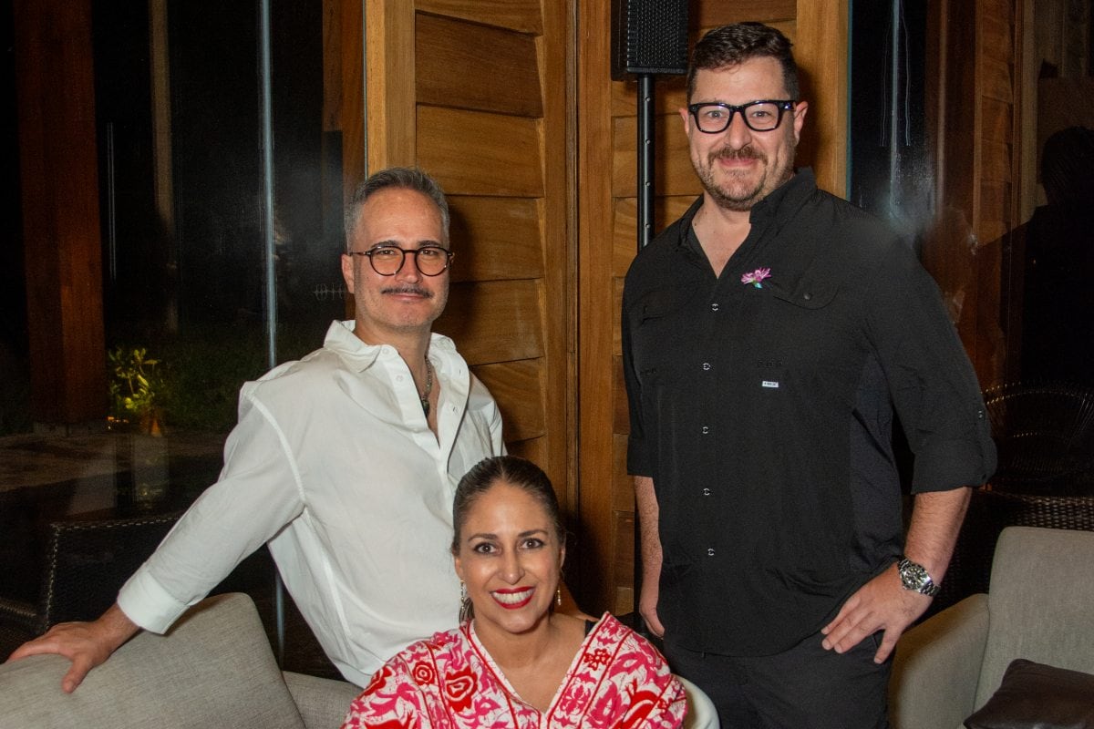 Miguel Conde, Sofía Velasco y Guillermo Villarreal. (Foto: Especial)
