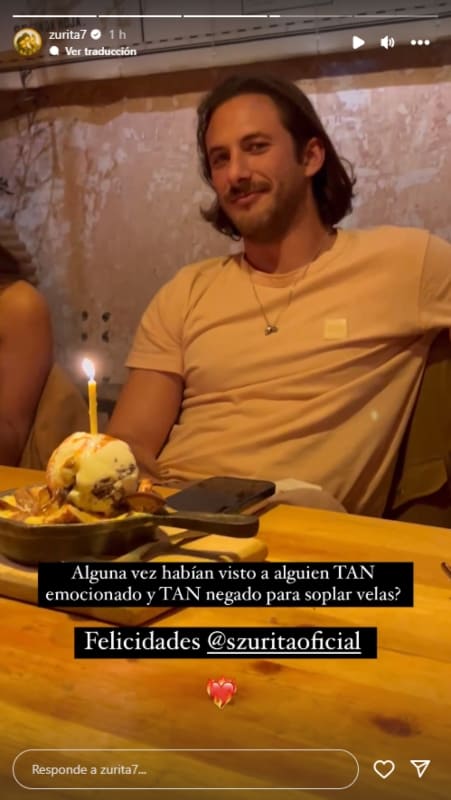 Sebastián Zurita celebra su cumpleaños 37 / Instagram: @zurita7