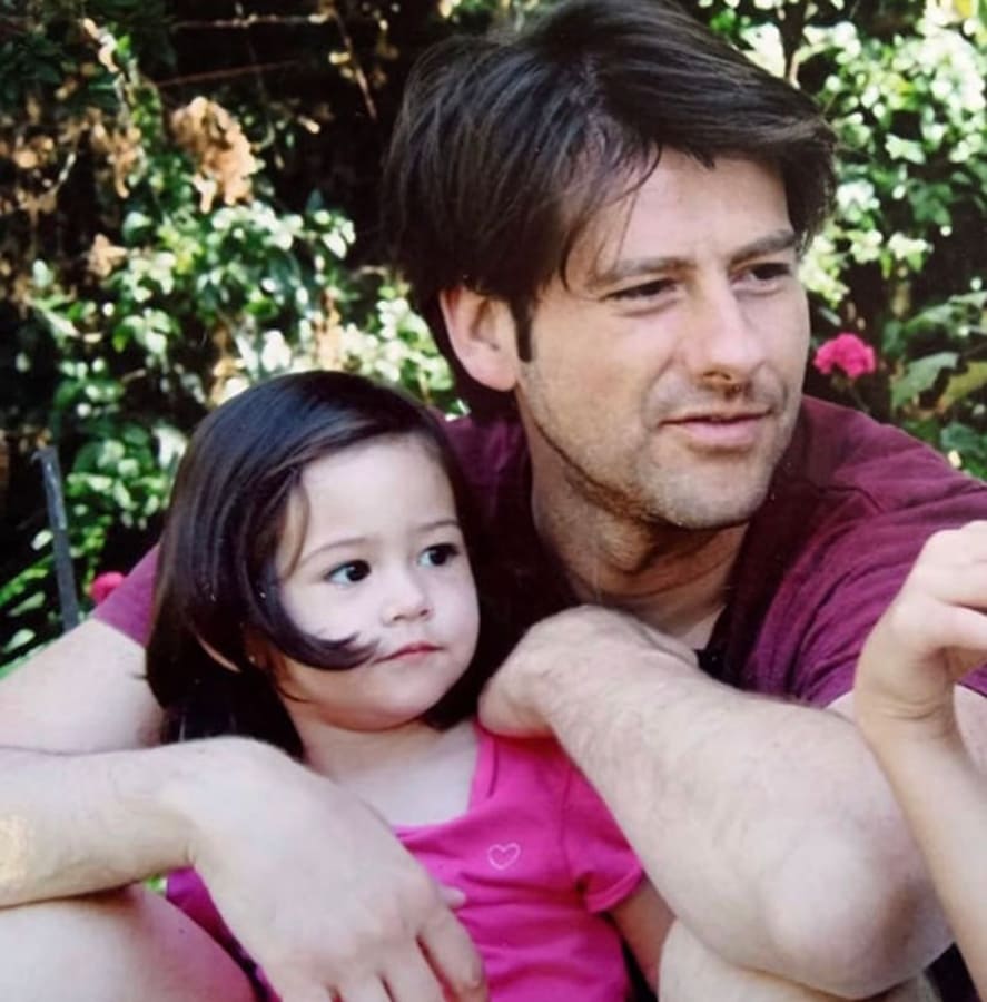 Eduardo Videgaray con Andrea, su hija / Foto: Instagram