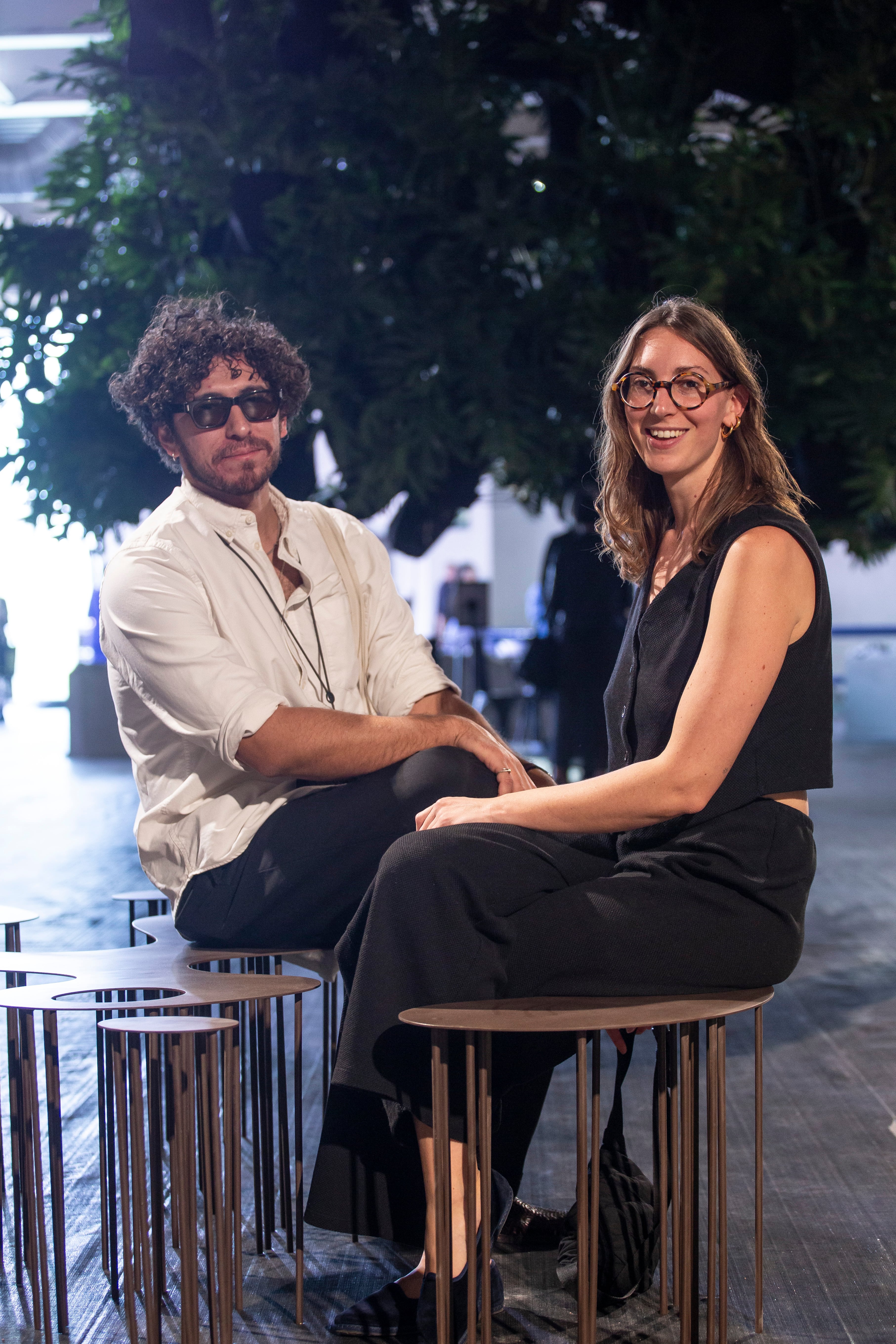 Noel Higareda y Laure Massot. (Foto: Esteban Torreblanca)
